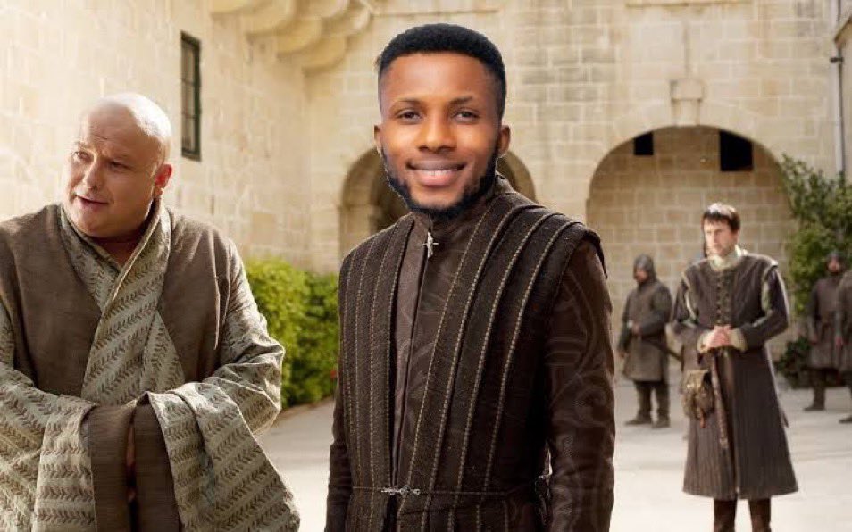 LOPEMI51's tweet photo. Hail to the lord Brighto #BBNaijia if you agree RT if you like his game plan https://t.co/J2ee8R4KMq
