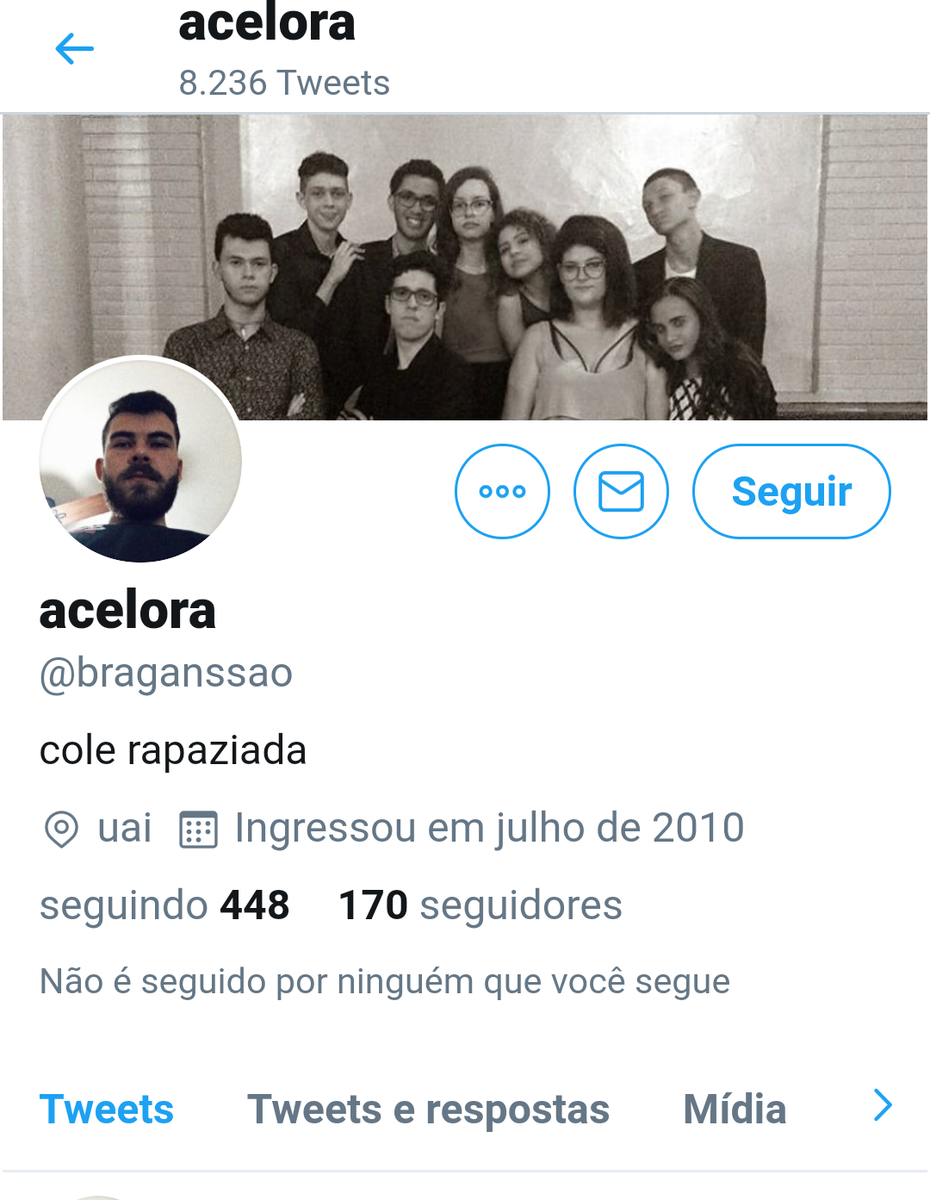 Já deu seu block hj? O palhaço acha que ganha bixcoito rt conta de direita e como ele só segue um, o acerola deve ser dono da conta!