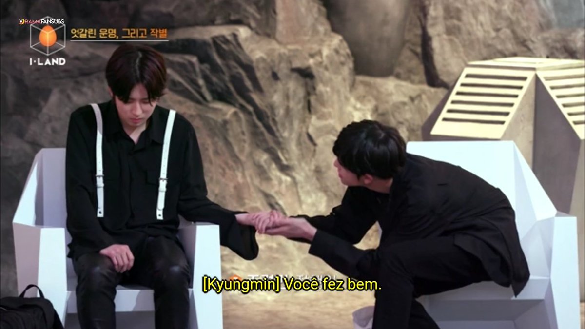 multirealme's tweet image. O mundo n merece o Kyungmin 😭
#ILAND_EP6