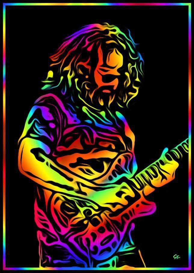 Happy Birthday Jerry Garcia! Rain peace and love on us Jerry         