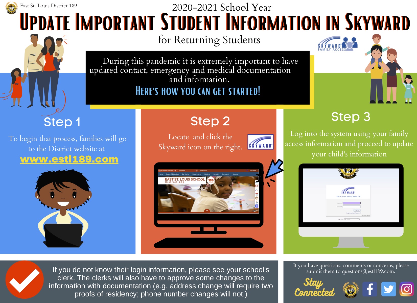 How Students and Families Can Log In