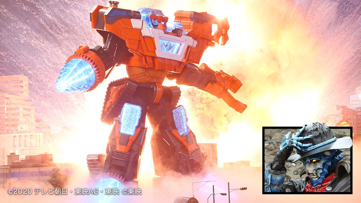 スーパー戦隊オフィシャル ザラム ビルドレッシャーと同じく変形する仕組み だったか まさか巨神にそのものになっちまうとは クリスタリア宝路 周りの想像を超えてくる男だな Nitiasa キラメイジャー ギガントドリラー ザラム