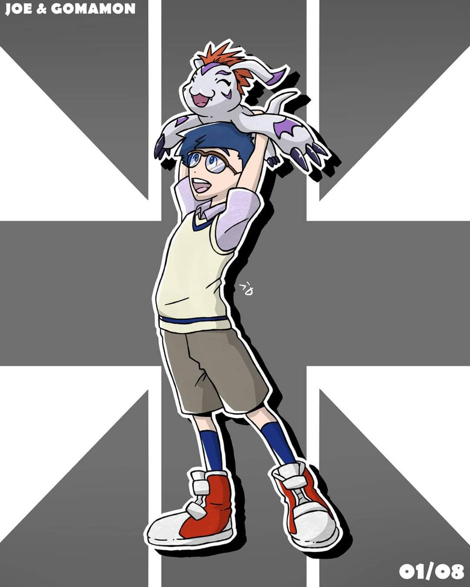 jjdesenhosetals's tweet photo. Happy Odaiba Day!!!
A arte é um pouco antiga, mas tá valendo pra trazer minha amada duplinha
#art #Digimon #DigimonDay #OdaibaDay #Joe #gomamon #artdigital #digimon2020 #digimonpsi #DigimonAdventure #digitalart https://t.co/8O9HyVDNV1