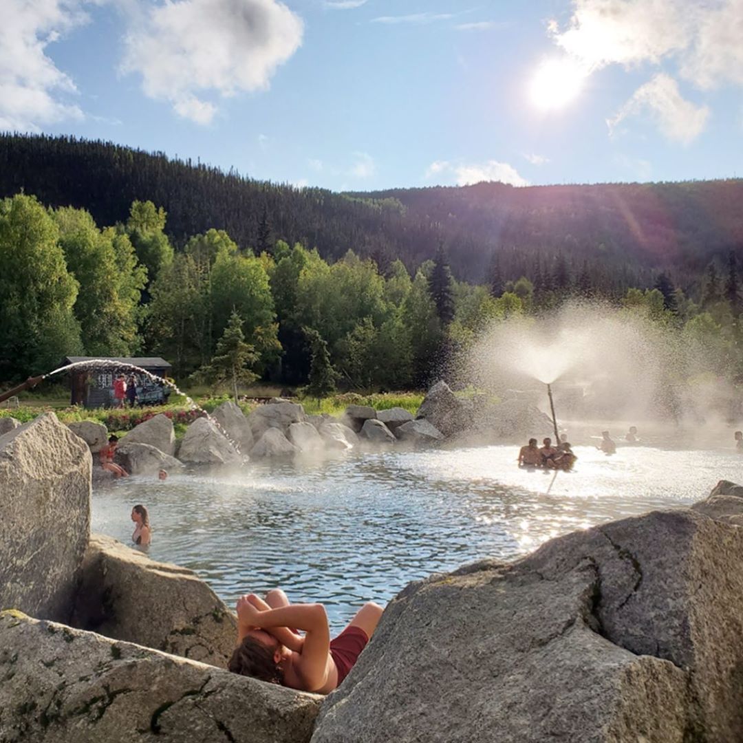 Some of our wonderful guests find that perfect spot to soak it all in! 💛☀
Reposting @scape.marker_nk
#outdoors #alaska #hotsprings #travel #frienship #smokeonthewater #travelalaska #warm #summer #picoftheday https://t.co/cHyXNEjlKx