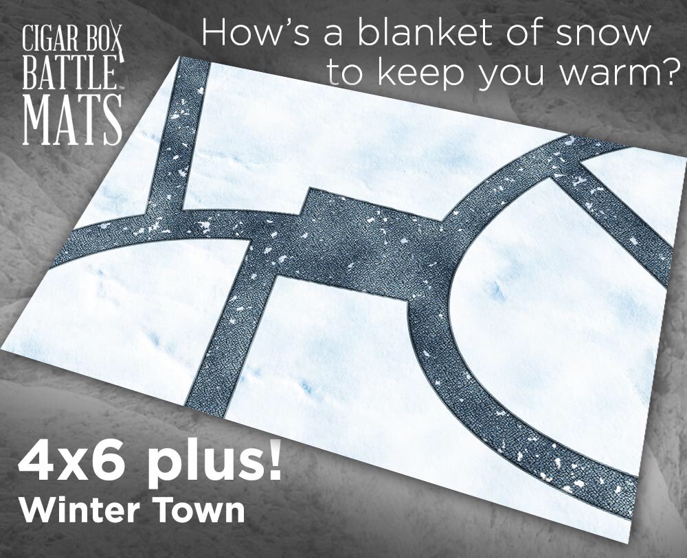 CigarBoxBattle's tweet photo. Anyone else excited for Frostgrave 2nd edition? We are! We’ve got you covered! Check out these mats and many more at:
https://t.co/LKVHMDGTSB https://t.co/zYqyUcAxZP
