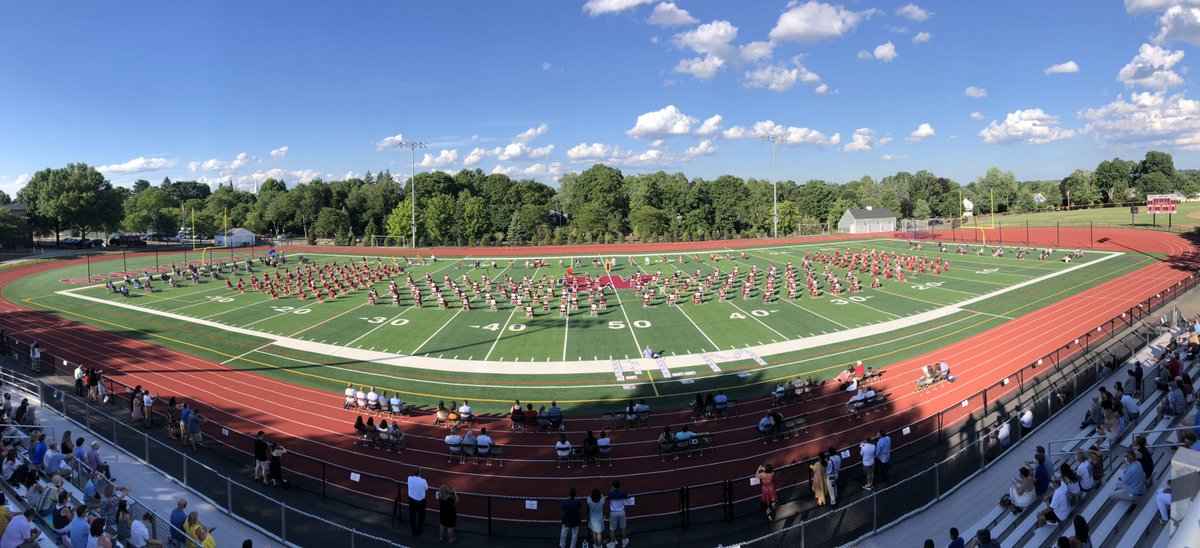 So awesome to see my first group of freshman football players graduate today. A great job by the admin of WHS/WPS to put together a safe and socially distanced commencement to honor this group. Congratulations to the class of 2020, good luck to each and every one of you!