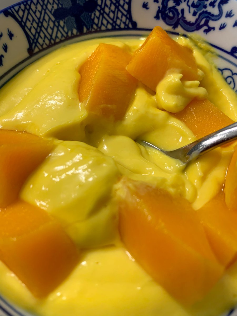 Mango Pudding sHE COOKED