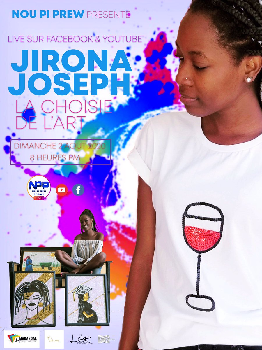 noupiprew's tweet photo. Une des idéologies de notre platforme c’est de mettre au devant de la scène les talents cachés de notre société...

Nous aurons avec nous ce dimanche @jirona_  une jeune fille aux talents multiples, on vous invites déjà à nous follows pour ne pas raté ce live 

#nppline #dde https://t.co/OnYypNAkfV