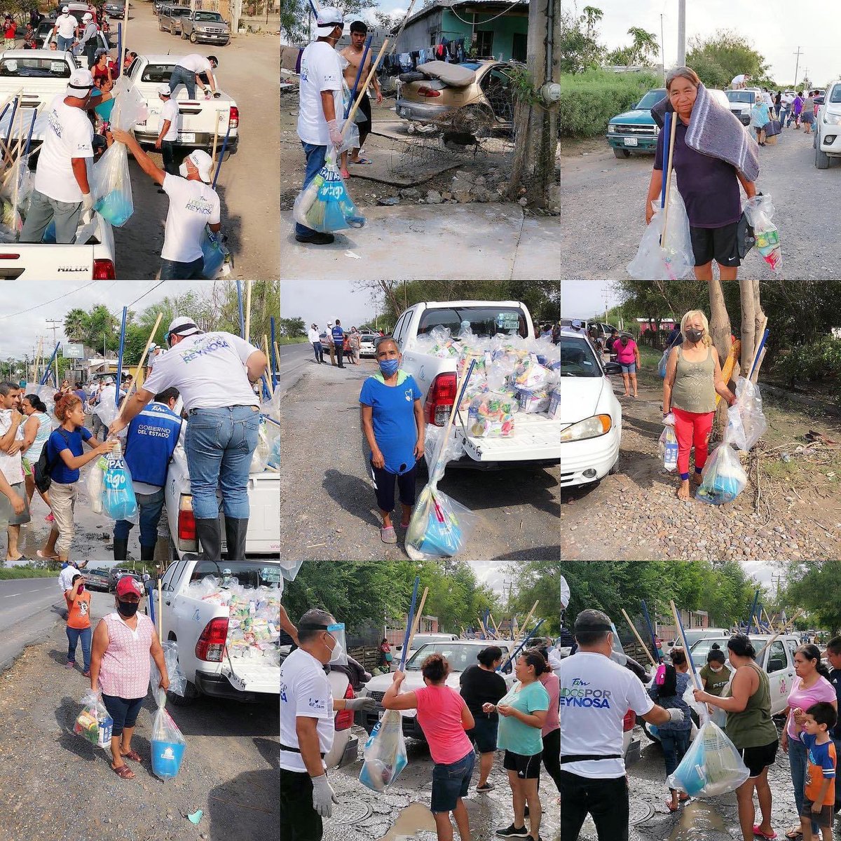 Seguimos apoyando a las familias de #Reynosa afectadas por el #HuracánHanna con artículos de higiene personal, limpieza, cobijas y apoyos alimentarios #DIFTam #TeQuiereBien #YoMeQuedoEnCasa <a href="/gobtam/">Gobierno Tamaulipas</a>