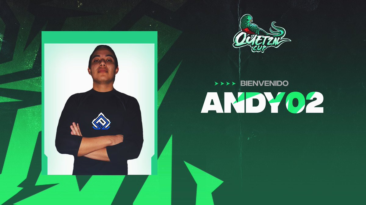 🗣️ | ¡PRESENTACIÓN! (23/32)

¡Vigésimo tercero participante de la competencia <a href="/ANDY02_03/">Andy Garcia</a>!

Jugador para <a href="/TeamPCC_/">Team PCC</a>, mucha suerte en la copa 🥳

#QuetzalCup 🇬🇹