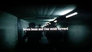 seven beats are one step forward. When the field of vision is reversed, one becomes seven."- WINGS tour VCR.