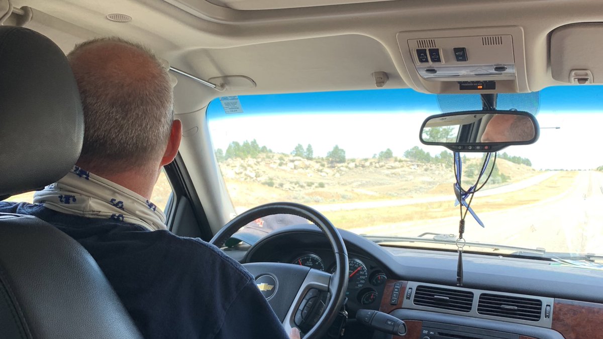 TQPurdon's tweet image. Jackson, WY to Bismarck: 

12 hours on the dot. 

#AmericanDad #TwoStops #WeAreMakingGoodTime #BitOfARoadTrip #PurdonNation

Also: I was today years old when I learned Cody, WY was named after Buffalo Bill....