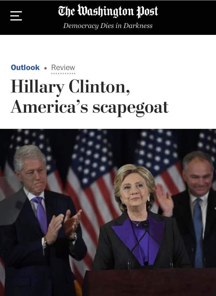  @washingtonpost is seemingly also more interested in whether Hillary might get an unfair rap. Curious.