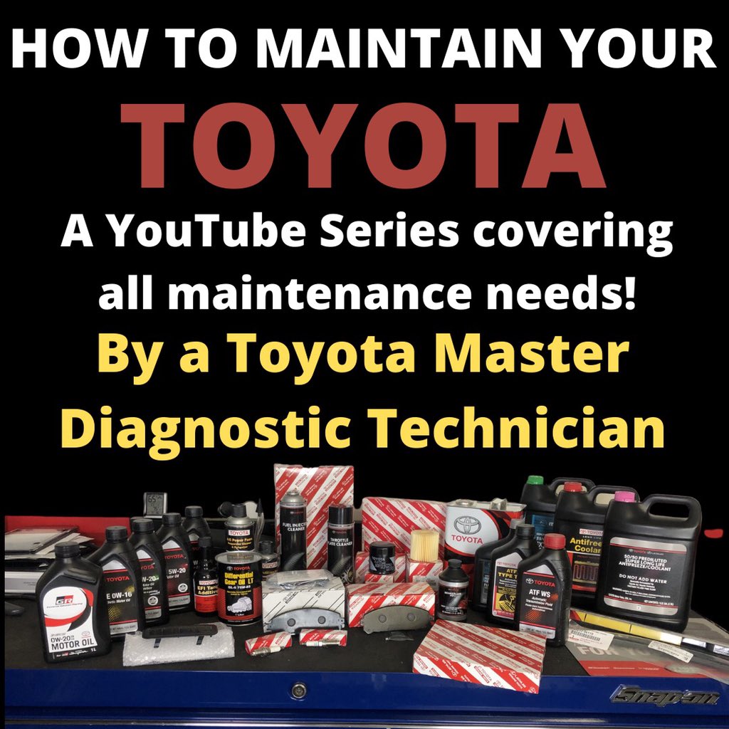 Check out my latest how to guide on #Toyota maintenance. youtu.be/xdNCnYHhEm8 #corolla #camry #avalon #tacoma #tundra #rav4 #rav4prime #rav4hybrid #prius #chr #highlander #landcruiser #sequioa #supra #4runner #yaris #2021siennahybird #2021venzahybrid #thecarcarenut