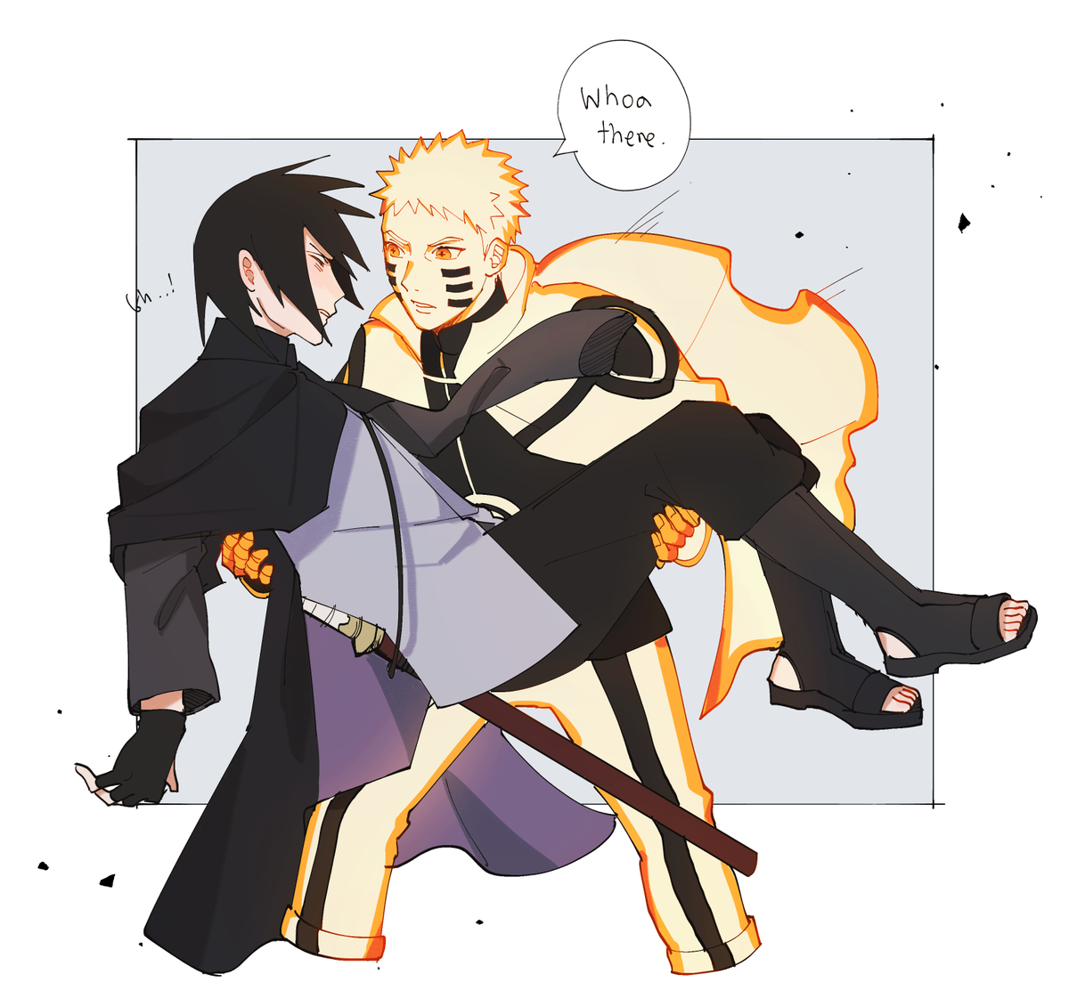 no thoughts just naruto and sasuke 
