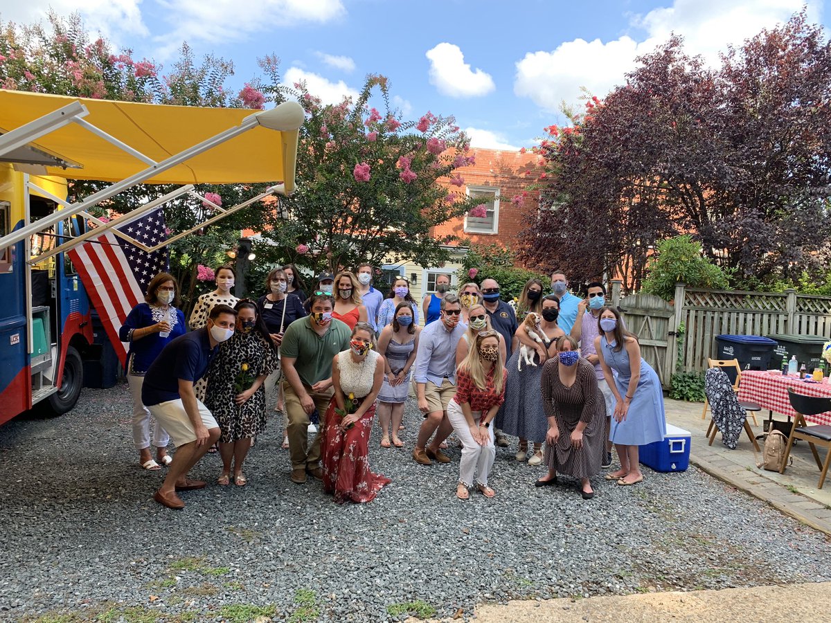 ManorHouseDAR's tweet photo. We had a wonderful (socially-distanced) summer social with a swearing-in for new members! ☀️🇺🇸 #ManorHouseDAR #DCDAR #SummerSocial https://t.co/twf62qoH2E