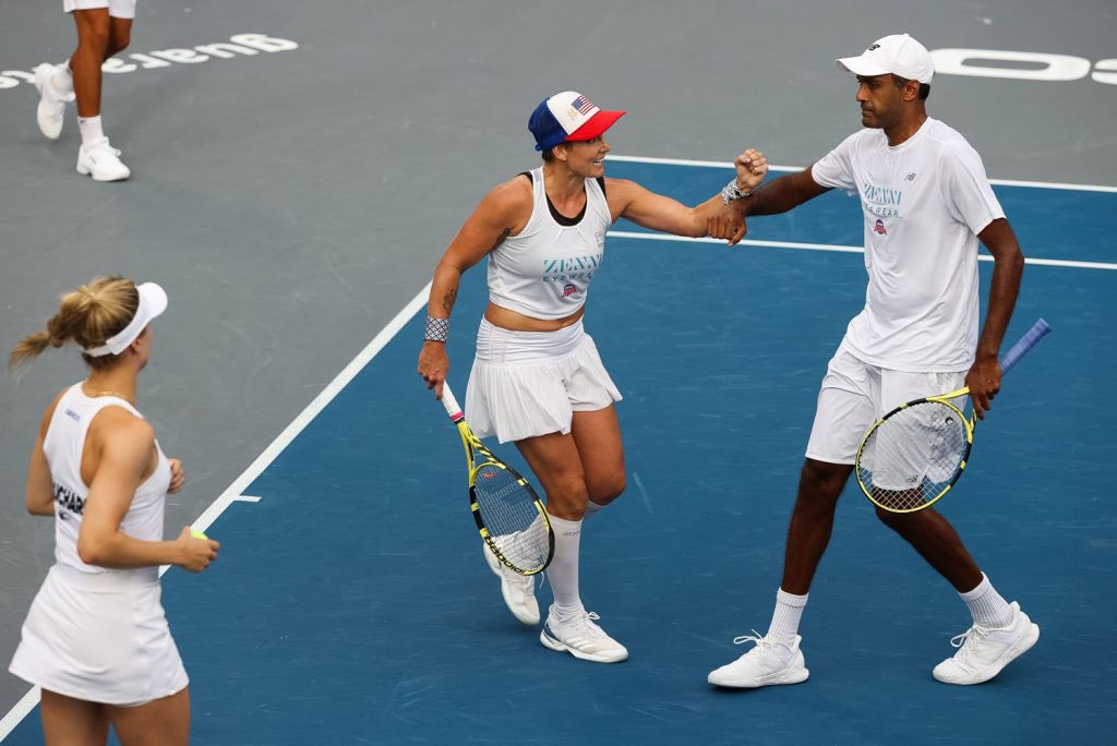 RajeevRam's tweet photo. One more to go... #FINALS 

@ChicagoSmashWTT @WorldTeamTennis https://t.co/8OxSUq3FxS
