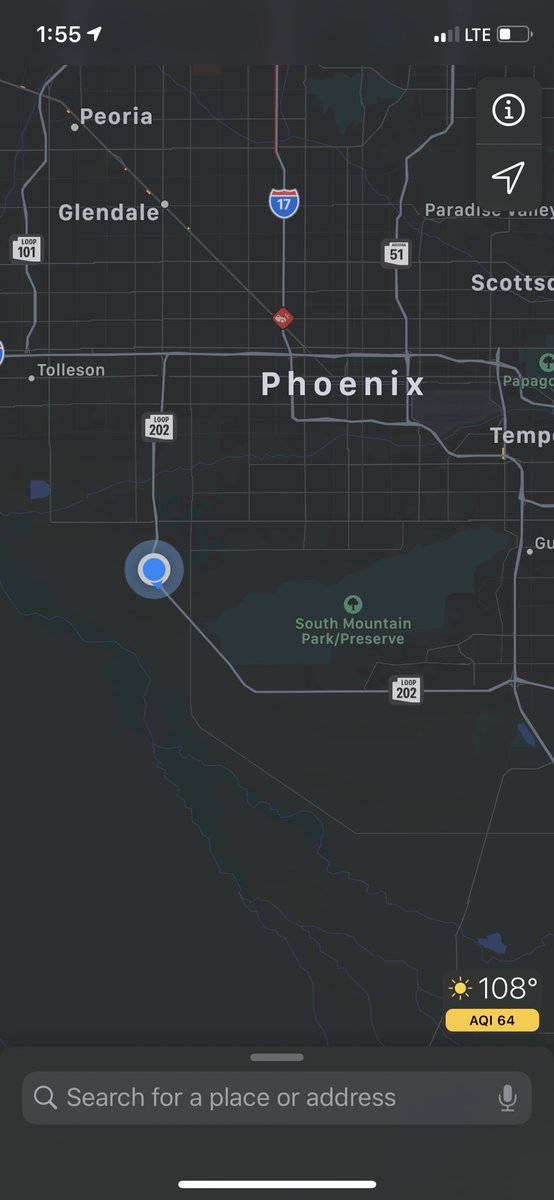 RafikkiMD's tweet photo. @elonmusk @Tesla This is why my Model X needs CarPlay support. The loop 202 in Phoenix opened in January and I still don’t see it on my cars nav screen. It’s been on Apple Maps/Google Maps/Waze since January on my iPhone. https://t.co/XfbbCcgfXG