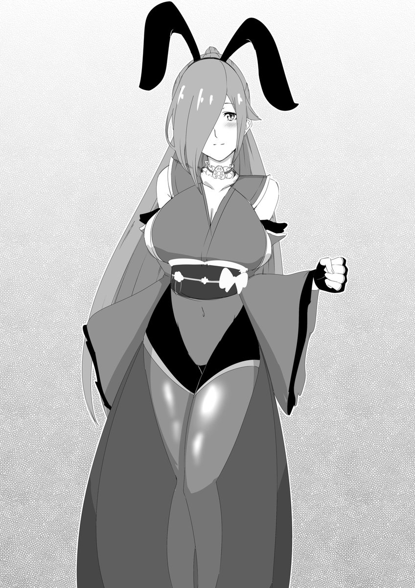 昔描いたバニーです 