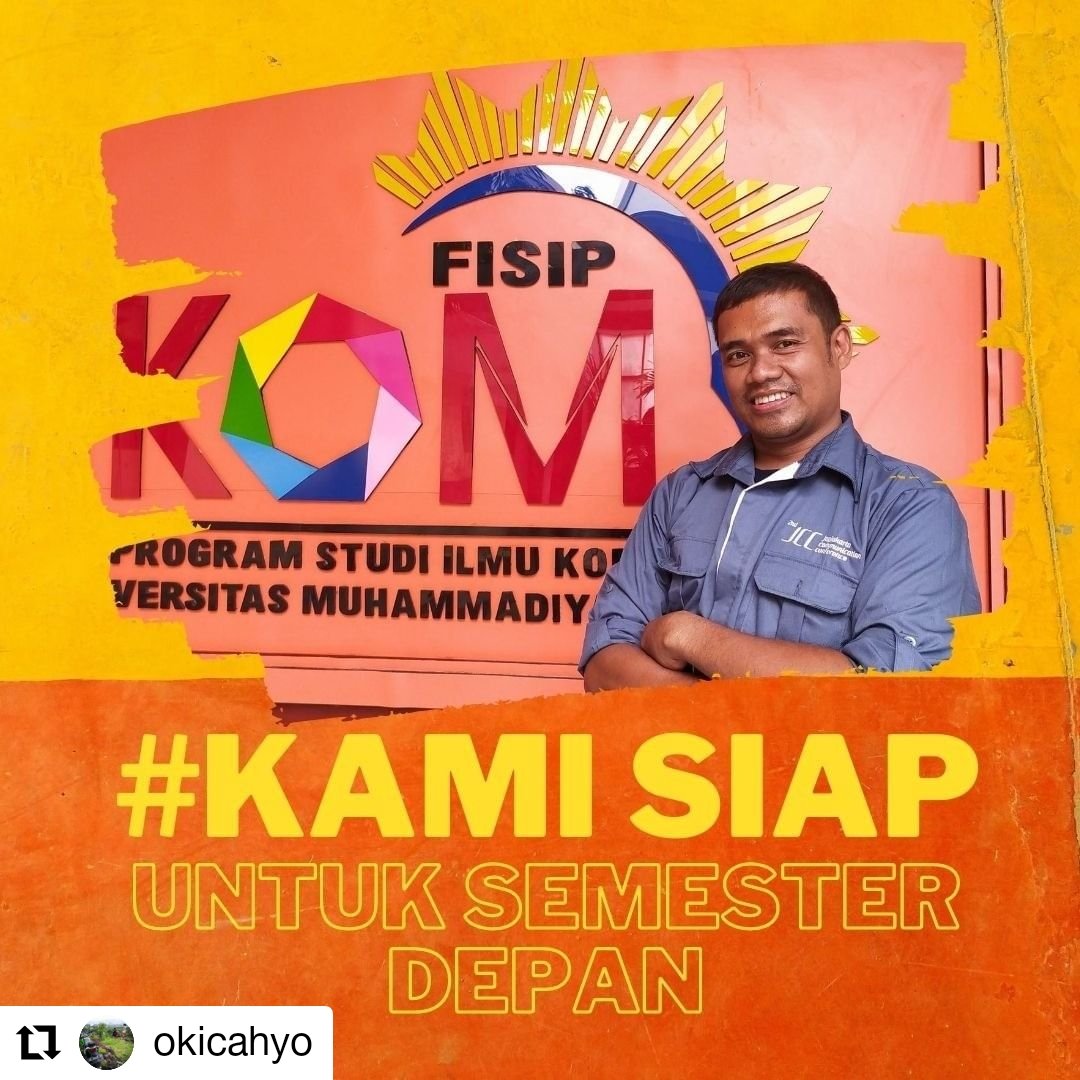 ikomediaumpo's tweet photo. Kami Siap Untuk Perubahan Zaman
Prodi  Ilmu Komunikasi Unduh Ponorogo

#ilmukomunikasi
#unmuhponorogo
#ikomumpo
@APIKPTM 
@humas_umpo 
@okicahyo https://t.co/9YU9ZGCCzY