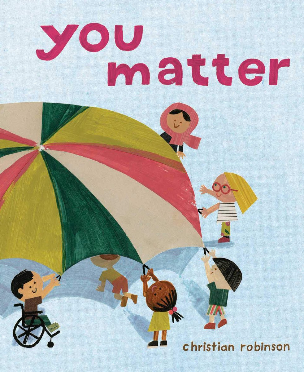 How about this book written and illustrated by  @theartoffunnews that is "...for anyone who isn't sure if they matter. You do."This is a touching story for young readers (or for anyone who needs to know) to see that no matter how big or small, young or old, they do matter.
