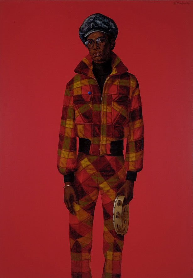 Portraits of young Black men by Barkley Hendricks (1970s).