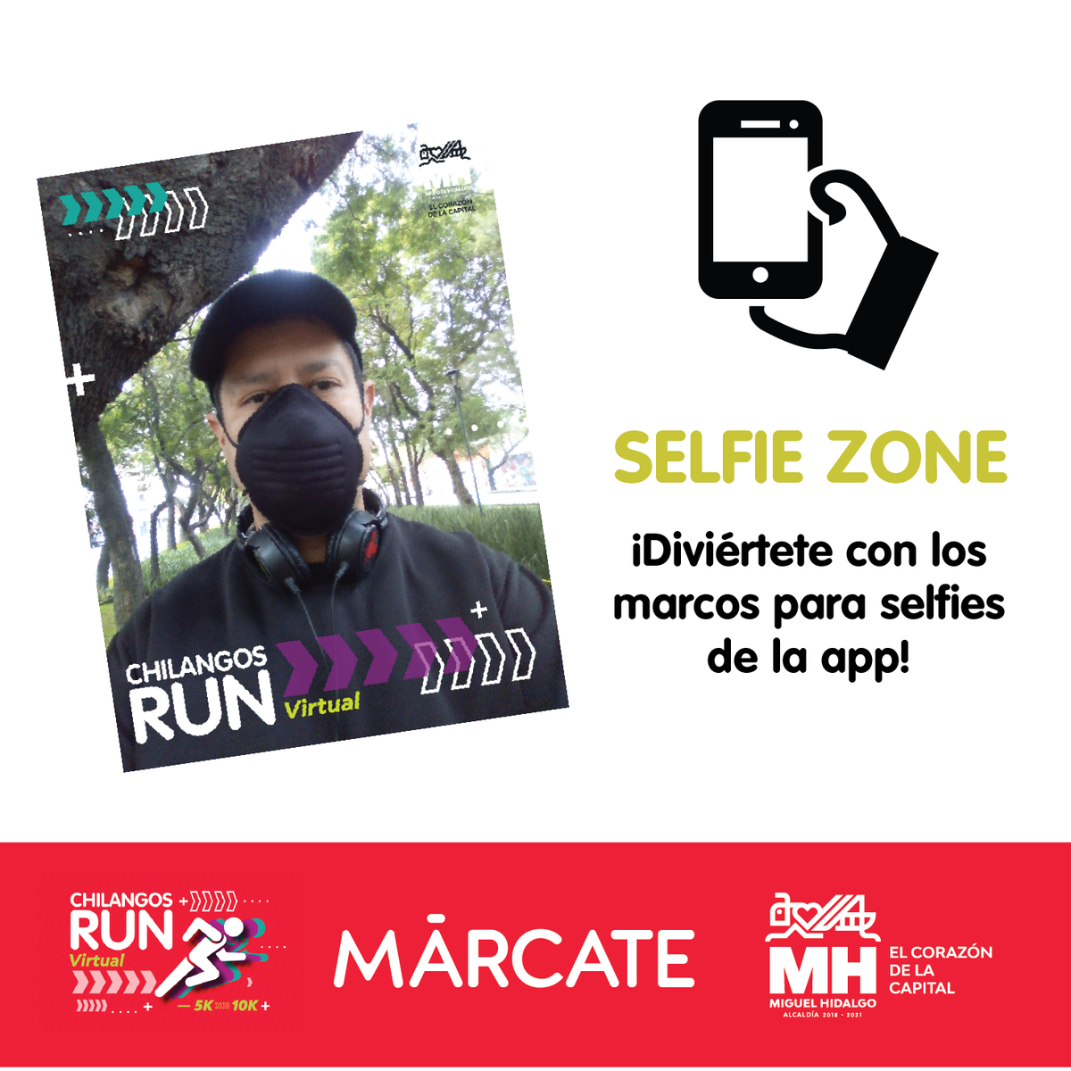 Marcatemx's tweet photo. ¿Ya estás listo para vivir la experiencia Chilangos Run Virtual? 🔥😎 #ChilangosRunVirtual ¡Te compartimos los últimos detalles! ¡Mucho éxito! https://t.co/9HV2rnHsUk