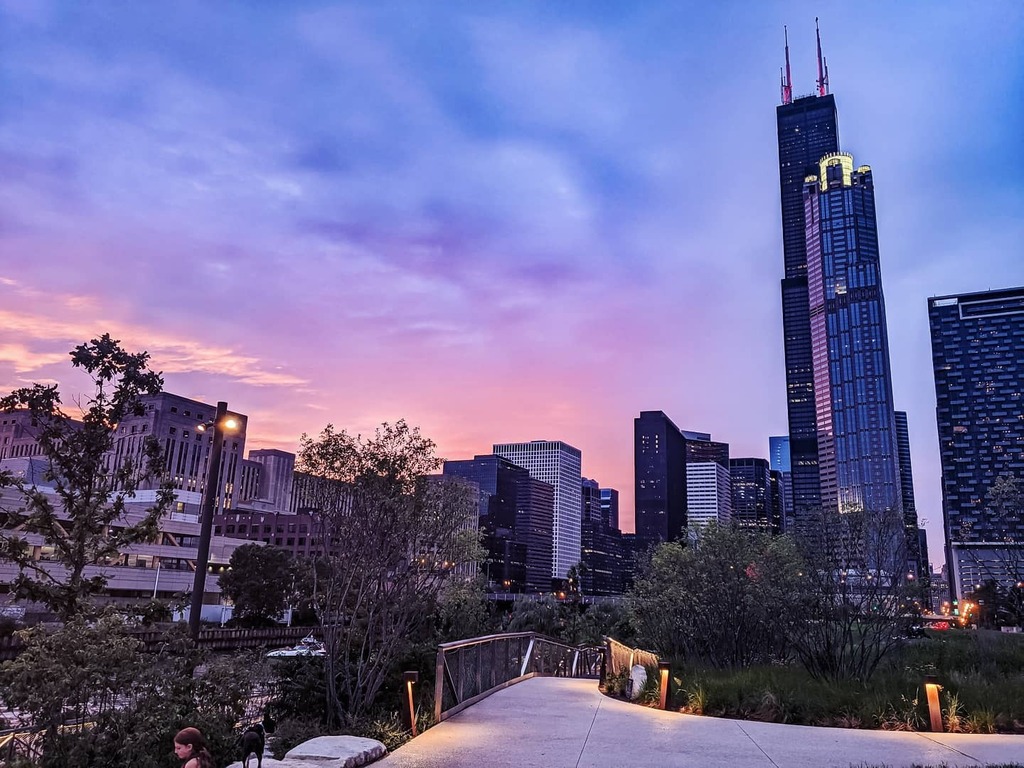 lakishamjohnson's tweet photo. Chicago sunset ♥️

#chicago #chicagobloggers #southloop #saturdaynight #sunset https://t.co/0v9ar63NRn https://t.co/Jr0jhp00wc