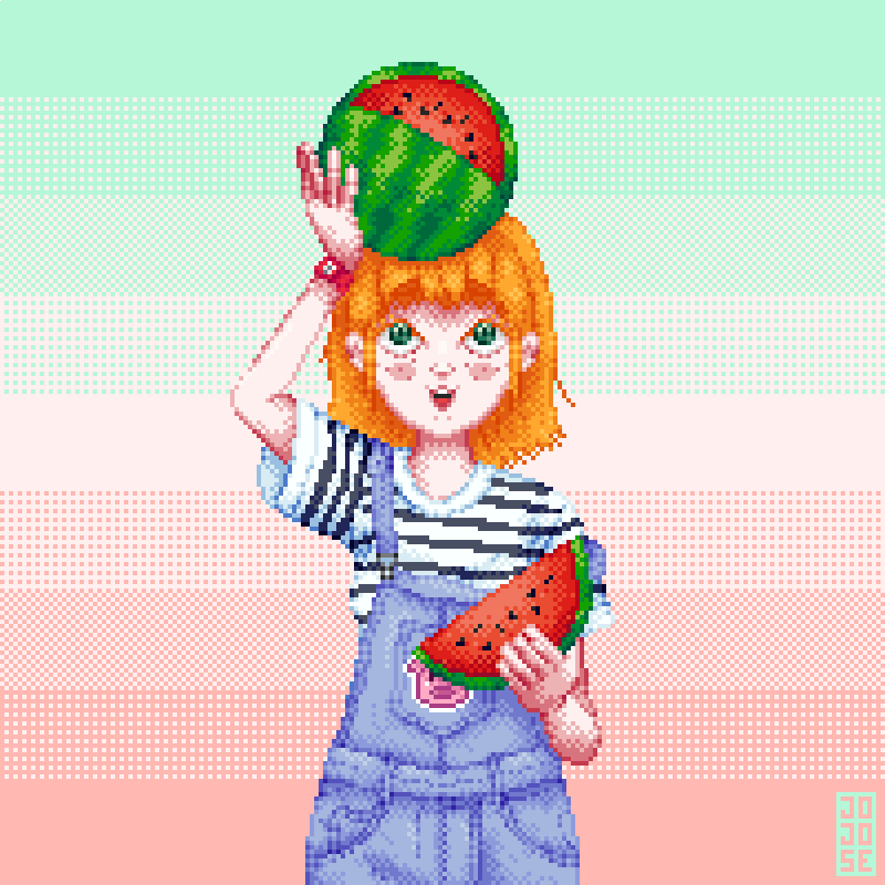 jojoseart's tweet photo. 🎨✨[ 𝗔𝗥𝗧 𝗥𝗔𝗙𝗙𝗟𝗘 ] / [ 𝗦𝗢𝗥𝗧𝗘𝗢 ]✨🎨

Win a pixel art illustration - 1 (one) lucky winner
Gana un pixel art - 1 (un) ganador

To participate: 
𝗥𝗧🔃+ 𝗙𝗔𝗩❤️+ 𝗙𝗼𝗹𝗹𝗼𝘄✅

Ends august 15th / Termina el 15 de agosto
#artraffle #raffle #giveaway #pixelart https://t.co/wzfvr9kEzI