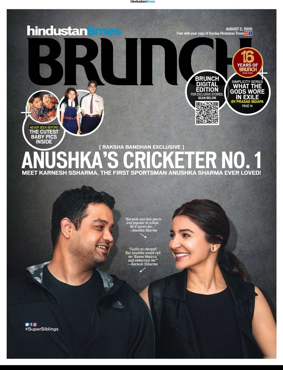 AnushkaSFanCIub's tweet photo. .@AnushkaSharma and Karnesh Ssharma for Hindustan Times Sunday Brunch Cover Story 💕 https://t.co/bzu0J0wKOu
