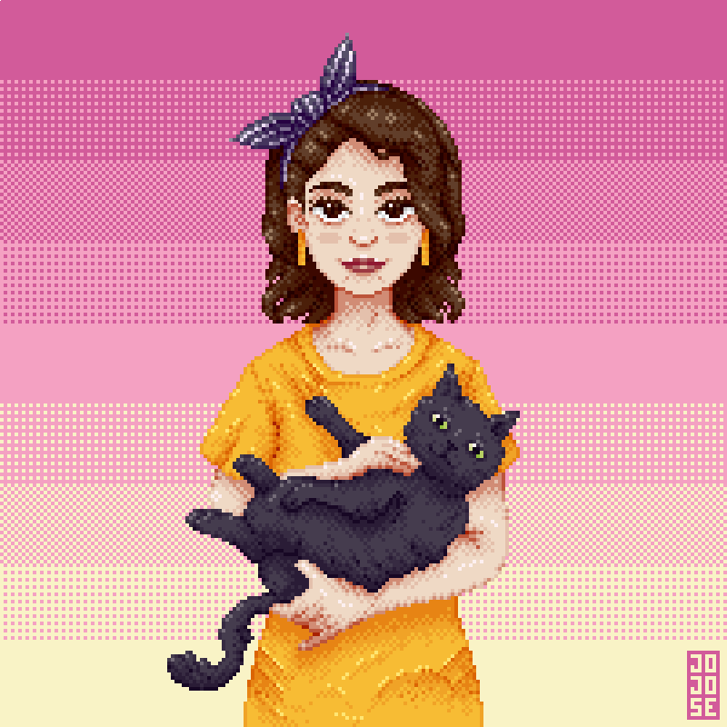jojoseart's tweet photo. 🎨✨[ 𝗔𝗥𝗧 𝗥𝗔𝗙𝗙𝗟𝗘 ] / [ 𝗦𝗢𝗥𝗧𝗘𝗢 ]✨🎨

Win a pixel art illustration - 1 (one) lucky winner
Gana un pixel art - 1 (un) ganador

To participate: 
𝗥𝗧🔃+ 𝗙𝗔𝗩❤️+ 𝗙𝗼𝗹𝗹𝗼𝘄✅

Ends august 15th / Termina el 15 de agosto
#artraffle #raffle #giveaway #pixelart https://t.co/wzfvr9kEzI