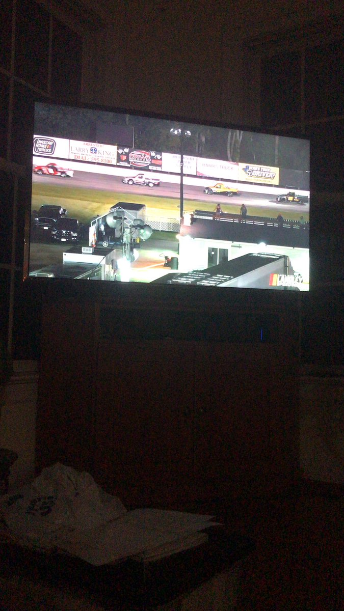 Watching at the #Alexbrockracingheadquarters <a href="/Vaughan_C24/">Vaughan Crittenden</a> <a href="/LangleySpeedway/">Langley Speedway</a> <a href="/NBCSportsGold/">NBC Sports Gold</a>