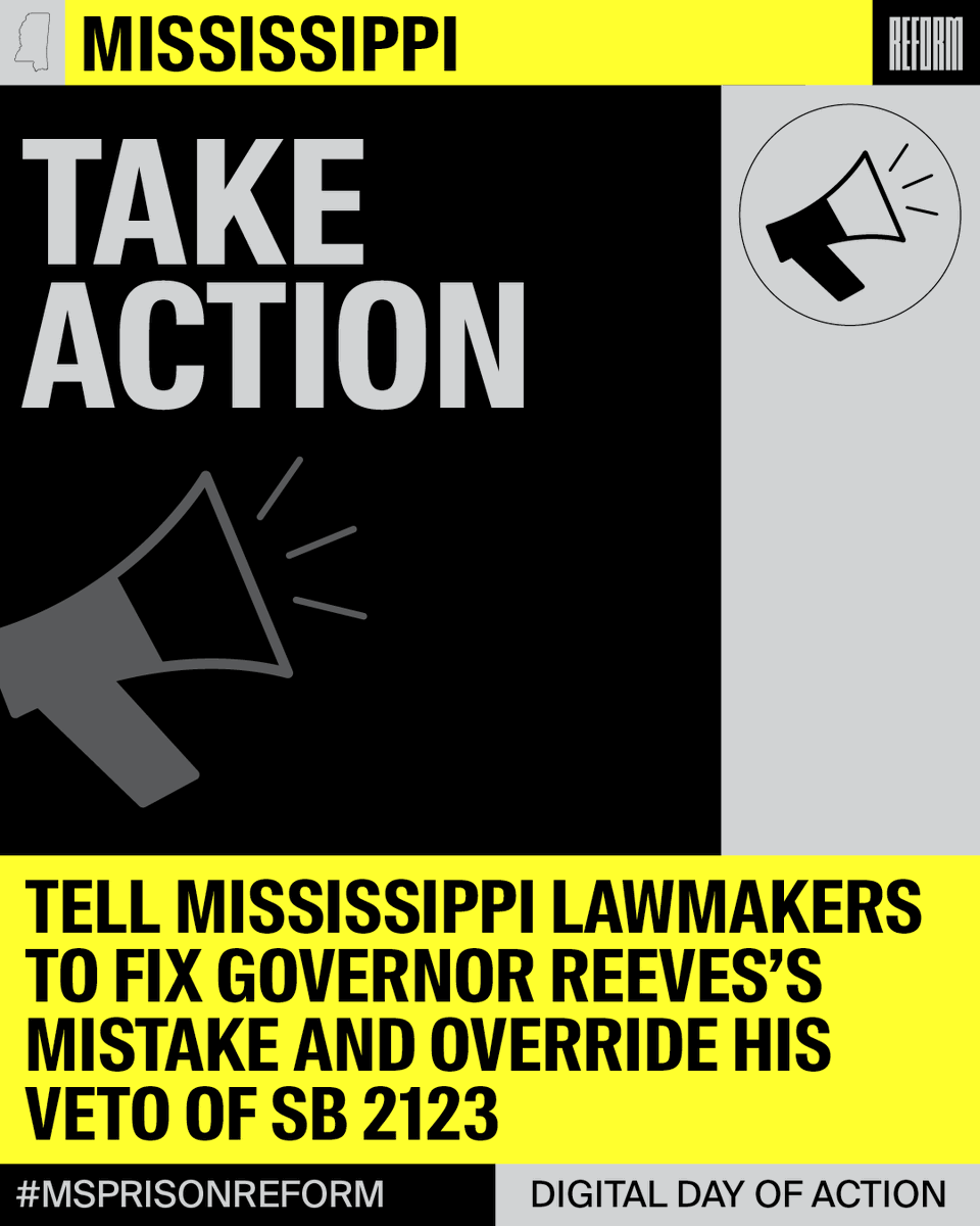 rechpauline's tweet photo. WE NEED YOUR HELP IN MISSISSIPPI! Here's how you can help pass #SB2123: 1.TAKE ACTION💻Send a quick email to lawmakers: https://t.co/fueQ7Eyd0n. 2. SPREAD THE WORD🎤: Reshare this post. 3. TELL YOUR FRIENDS👨👩👦👦Tag-3-friends in the comments #MSPrisonREFORM Movement #RECH https://t.co/YVjEygwNPS