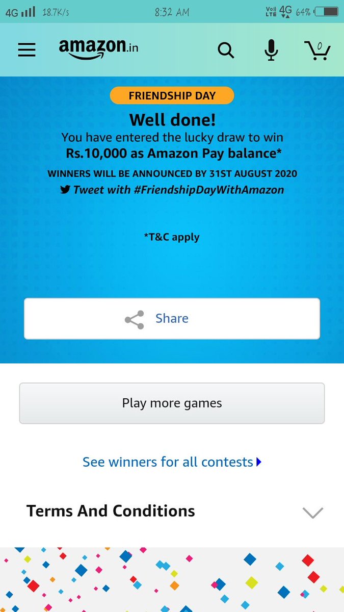 Aarifbhati40's tweet photo. @amazon @Mohamme39938348
#FriendshipDayWithAmazon https://t.co/Af9v3FddVI