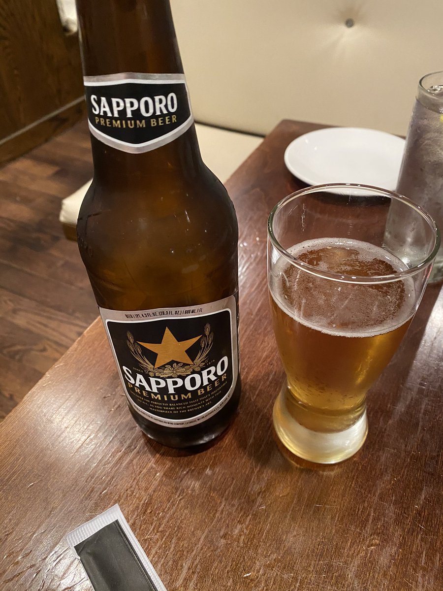 PaladinWulfie's tweet photo. @pjfoxes You know we had to do that tall boy Sapporo too #labelout https://t.co/fyBG84ATOp