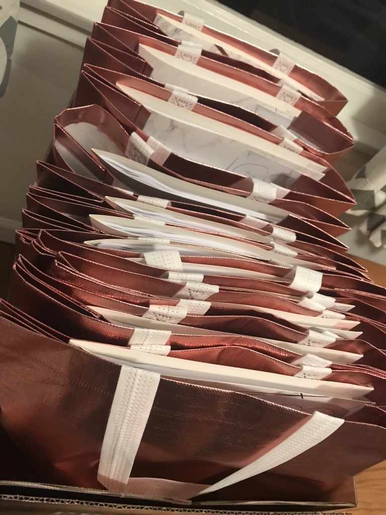 BenchleyElem's tweet photo. A little sneak peek at the #PBL Welcome Kits for our training this week. Gotta take care of the #benchleyteachers ❤️ Couldn’t have done this amazing mid-summer virtual training without the #BWfoundation and @CameronBresnick #whatsinside? https://t.co/hxjjMfReQv