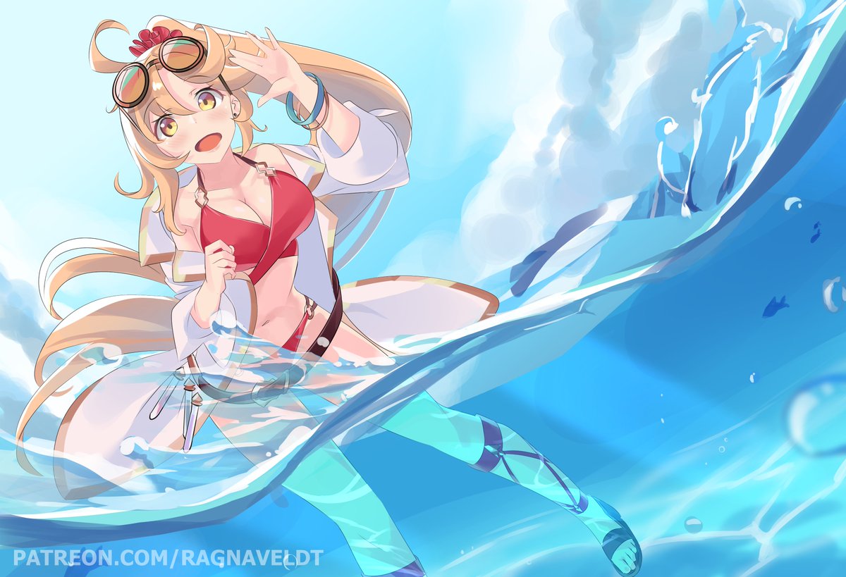 A friend asked me to let them see the full body of Sinoa, so there you go XD

#ドラガリお絵かき部　#ドラガリ #DragaliaLost