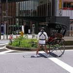 客が居ないのになんで？？人力車の車夫さんが一生懸命話している理由とは？