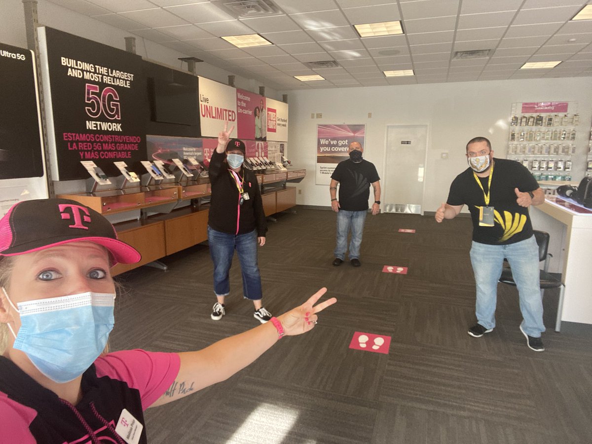 We are super excited about the New T-Mobile. #WeAreTMobile <a href="/wulfpack20/">Melissa Wulf</a> <a href="/mariajimenezz4/">Maria Jimenez</a> <a href="/JonFreier/">Jon Freier</a>