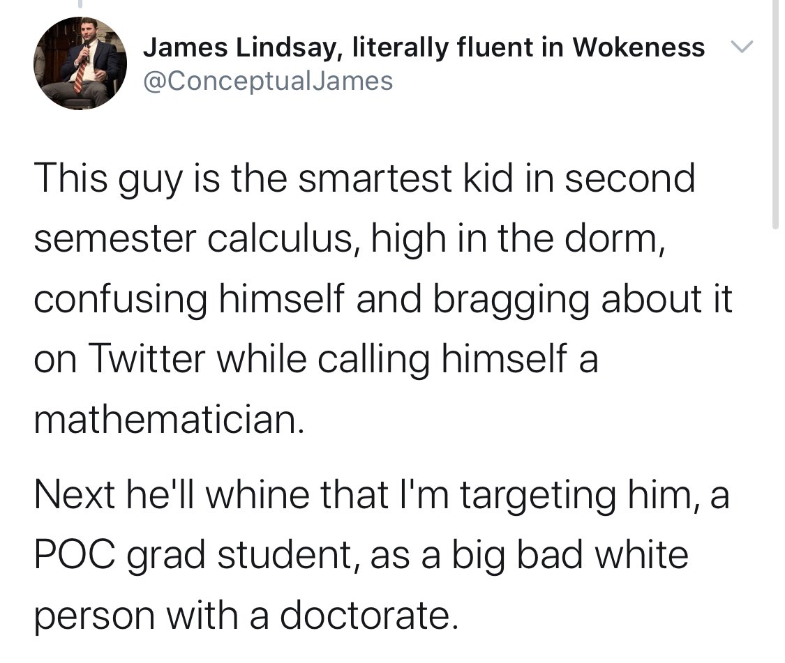 Kareem has been attacked by  @ConceptualJames as a woke ambassador for this, others speculating he’s only in academia because of affirmative action (), and other nonsense.  https://twitter.com/kareem_carr/status/1289761402639380484