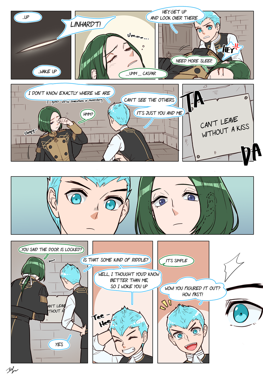 ENG ver.

Saringold(@ Saringold_ ) did the proofread my comic.
Thank you so much!!??? 