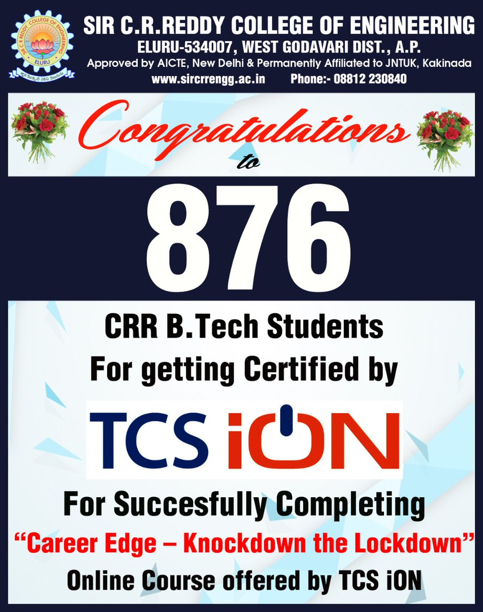 Sir C R Reddy College Of Engineering Eluru Sircrreddycoe Twitter