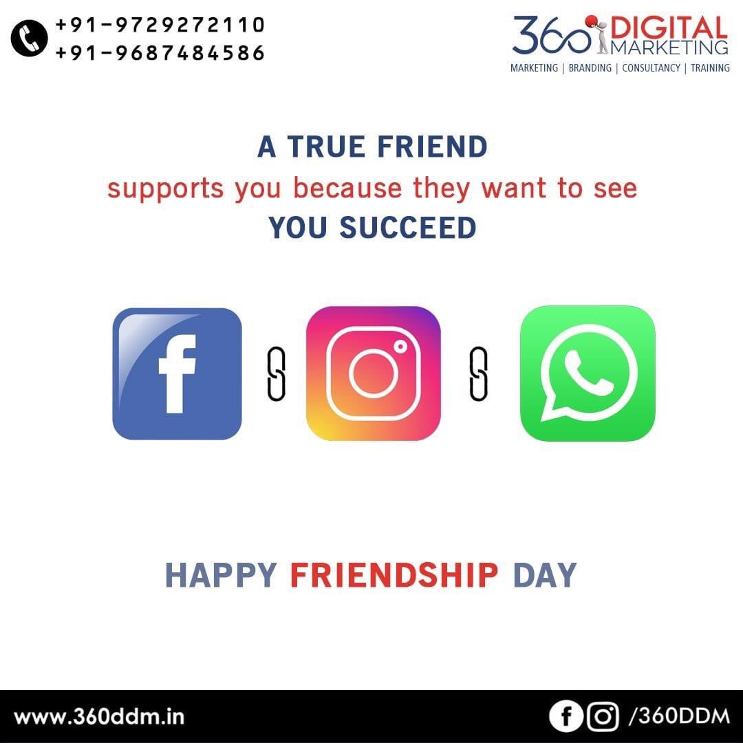 360 Digitalmarketing A True Friend Supports You Because They Want To See You Succeed Happy Friendship Day T Co Zfi0vafdtf Twitter