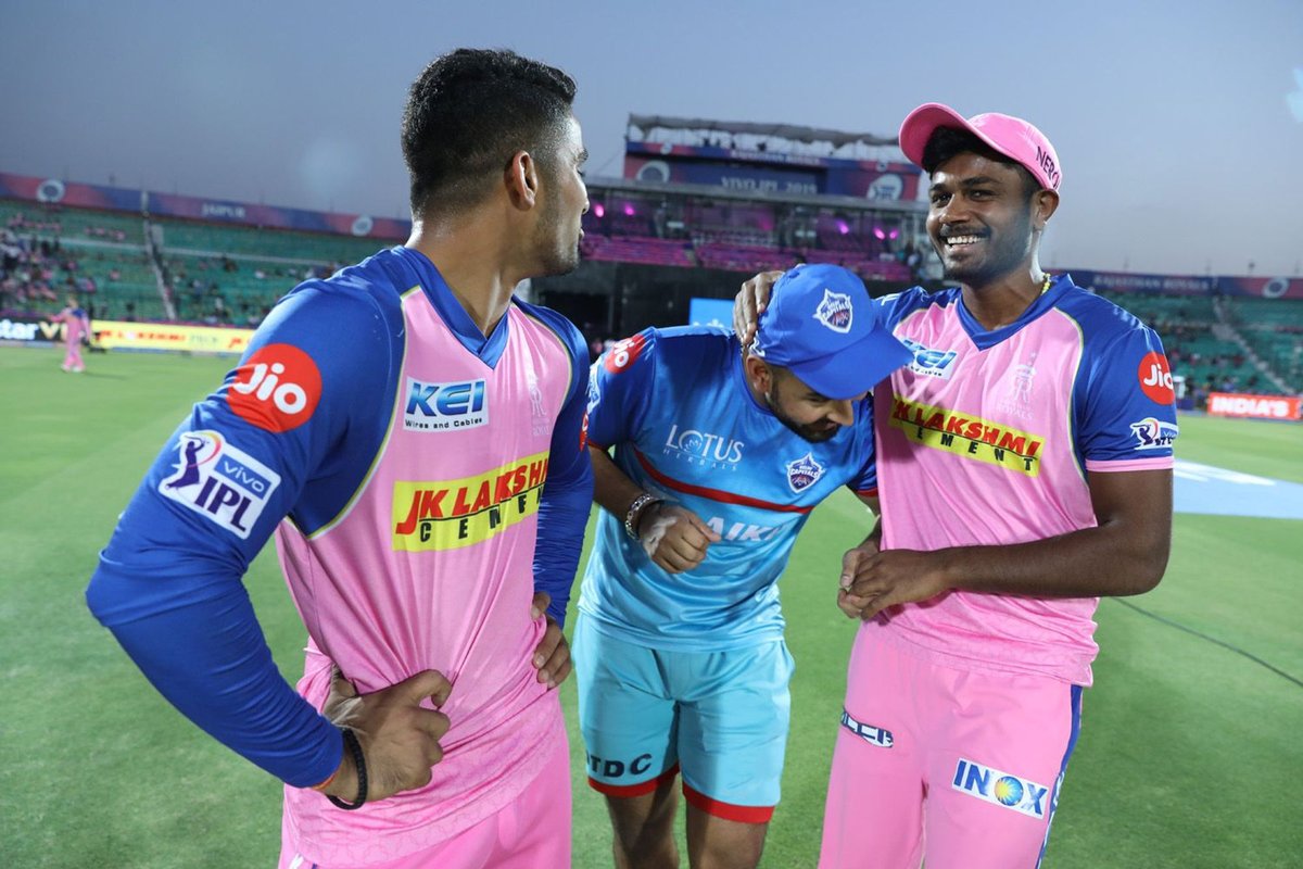 We may be rivals on the field, but together, we've shared a historic legacy, from an unbreakable 'Wall' to nurturing future superstars  #FriendshipDay  @rajasthanroyals