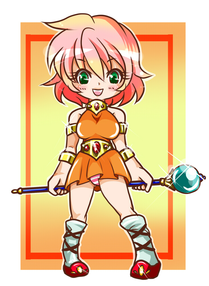 FF5レナちゃん(*´▽｀*) 清純派ヒロインは白が似合うのは間違いない