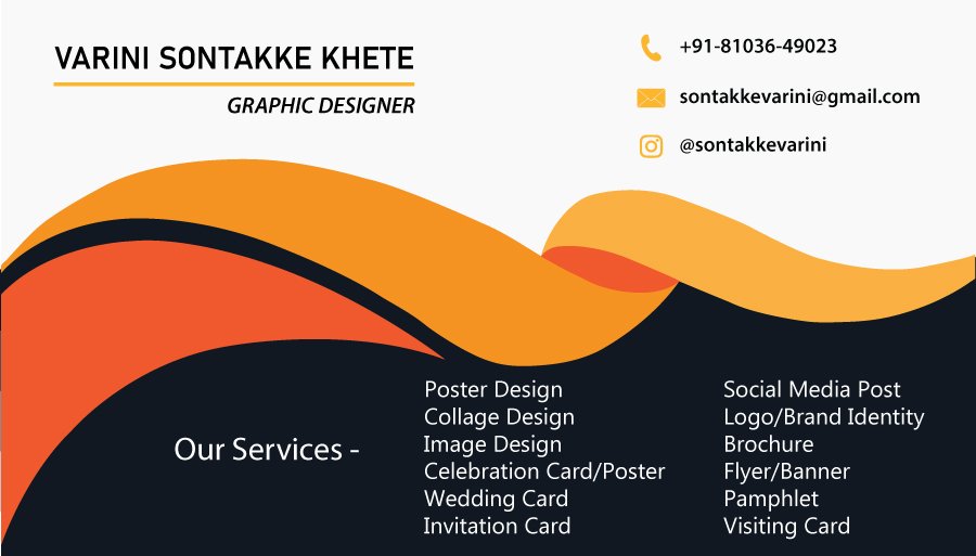 SontakkeVarini's tweet photo. My Visiting Card
#visitingcard #visitingcarddesign #visitingcarddesigning #photoshop #illustrator #illustration #coraldraw #flash #graphics #graphicdesigners #poster #posterdesign #posterdesign #vector #vectorart #vectorillustration #vectorgraphic #vectordesign #vectorgraphics https://t.co/uIT7xLVq9A