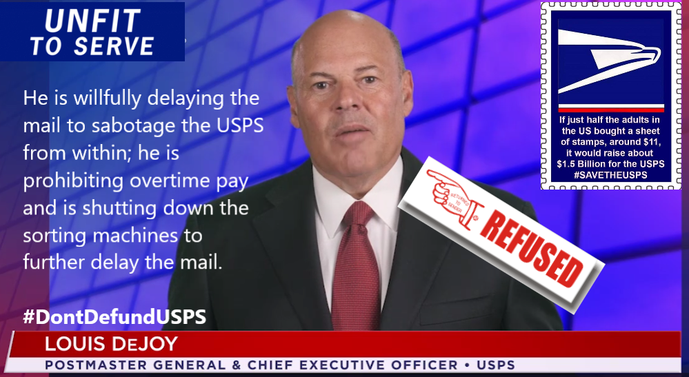 vmillergsu's tweet photo. @SallyDeal4 #SaveUSPS #BuyStamps #DontDefundUSPS #LouisDeJoyMailDestroyer @USPS https://t.co/WV7FZIoTUV