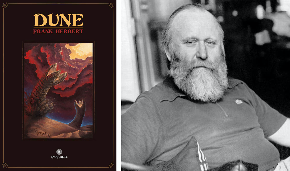 For August marks the 55th birthday of one of the greatest epic tales and science fiction novels of all time – DUNE! By Frank Herbert. So here’s a thread about the classic often cited as the most best-selling  #scifi novel (those things on the cover are sandworms btw.. So cool)