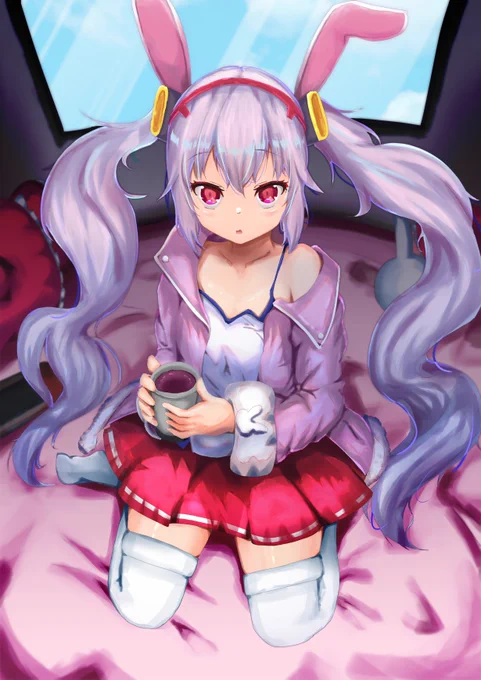 バニーの日なのでラフィーちゃん
#8月2日はバニーの日 #アズールレーン #ラフィー #イラスト 