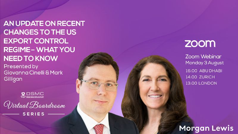 ThinkDefense's tweet image. Don't Miss New #ITAR Info from DC #MorganLewis Presents to DSMC UAE - mailchi.mp/defenseservice…